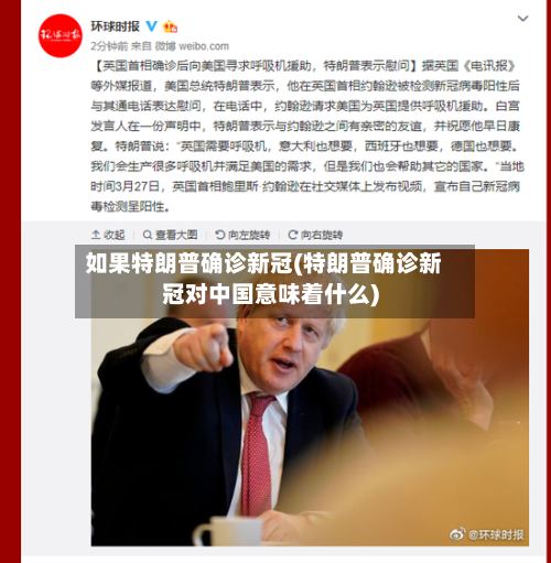 如果特朗普确诊新冠(特朗普确诊新冠对中国意味着什么)-第3张图片