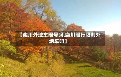【栾川外地车限号吗,栾川限行限制外地车吗】-第2张图片