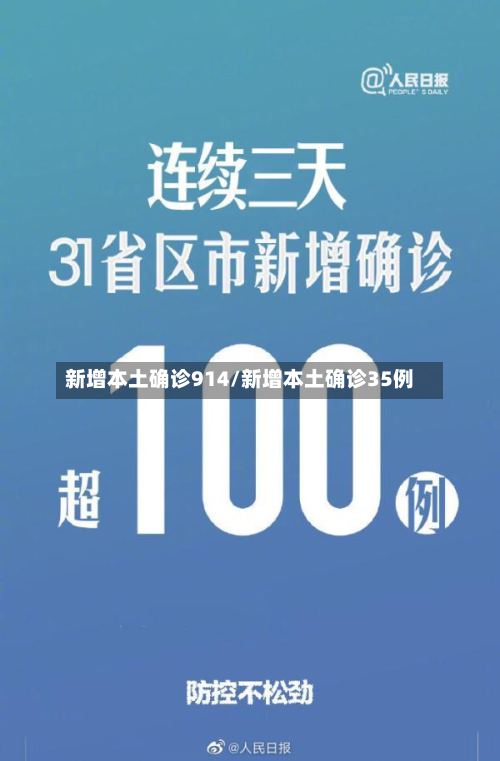 新增本土确诊914/新增本土确诊35例-第2张图片