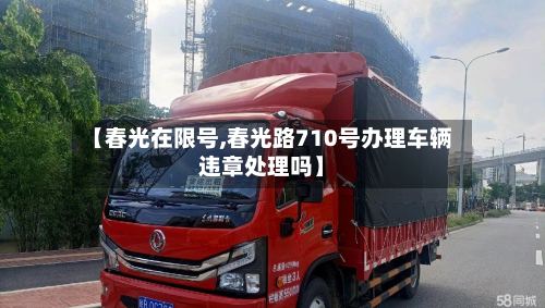 【春光在限号,春光路710号办理车辆违章处理吗】