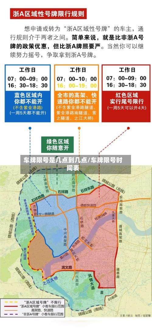 车牌限号是几点到几点/车牌限号时间表-第2张图片