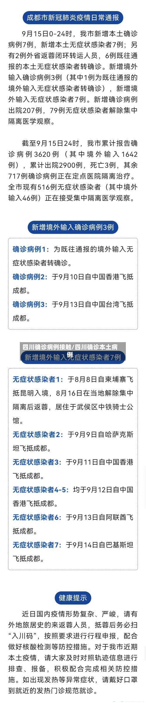 四川确诊病例接触/四川确诊本土病例-第2张图片