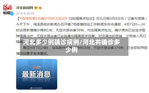 河北多少例确诊病例/河北共确诊多少例-第2张图片