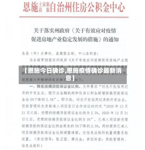 【恩施今日确诊,恩施疫情确诊最新消息】-第2张图片