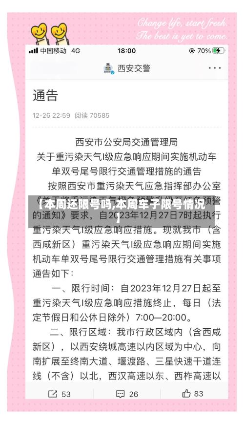 【本周还限号吗,本周车子限号情况】-第3张图片