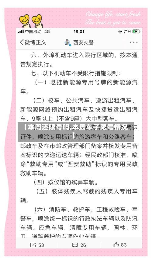 【本周还限号吗,本周车子限号情况】-第2张图片