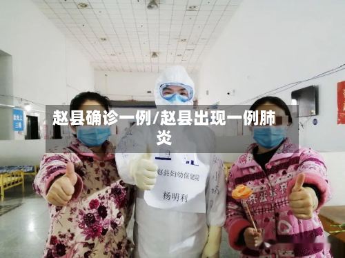 赵县确诊一例/赵县出现一例肺炎-第3张图片