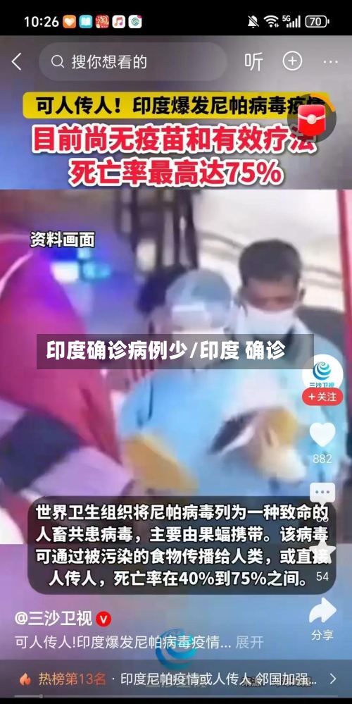 印度确诊病例少/印度 确诊-第2张图片