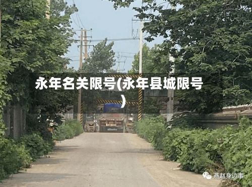 永年名关限号(永年县城限号)