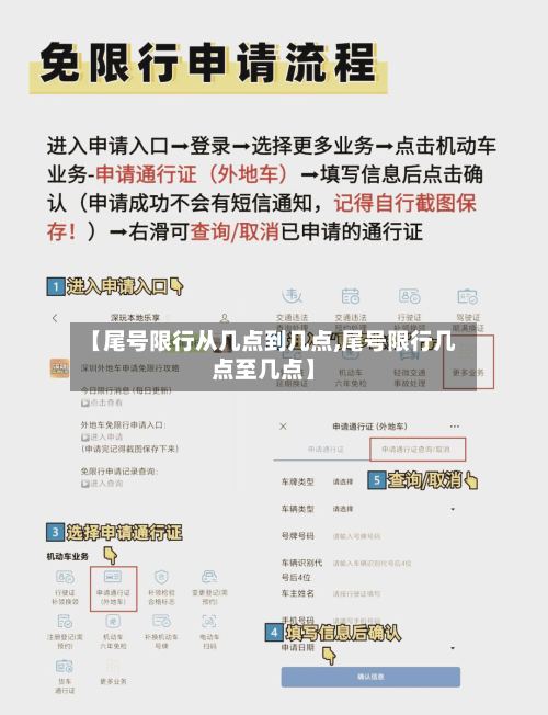 【尾号限行从几点到几点,尾号限行几点至几点】-第3张图片