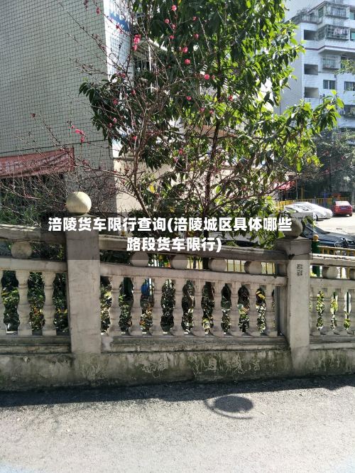 涪陵货车限行查询(涪陵城区具体哪些路段货车限行)-第2张图片