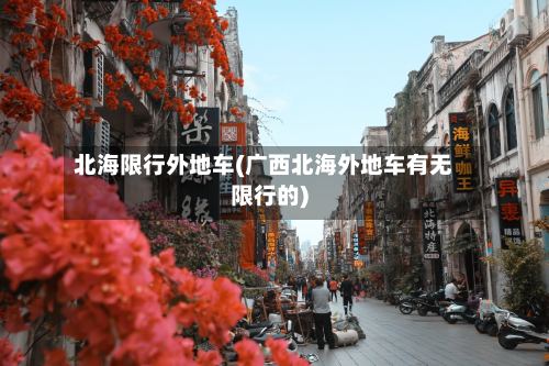 北海限行外地车(广西北海外地车有无限行的)