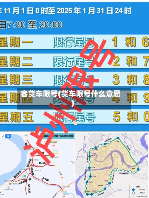 客货车限号(货车限号什么意思)
