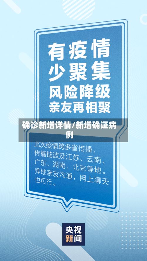 确诊新增详情/新增确证病例-第2张图片