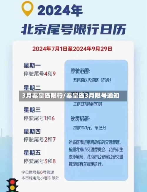 3月秦皇岛限行/秦皇岛3月限号通知-第2张图片