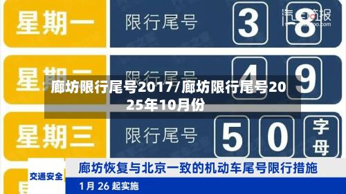 廊坊限行尾号2017/廊坊限行尾号2025年10月份-第2张图片