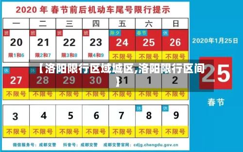 【洛阳限行区域城区,洛阳限行区间】