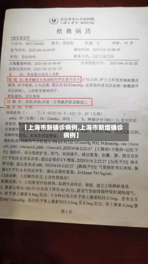 【上海市新确诊病例,上海市新增确诊病例】-第2张图片