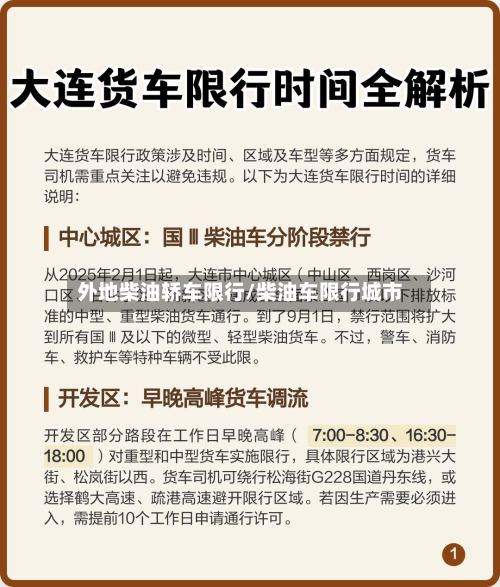 外地柴油轿车限行/柴油车限行城市-第2张图片